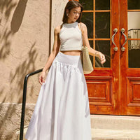 High-waisted Casual Womens Skirt