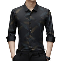 Long Sleeve Shirt Men's Trendy Non-ironing