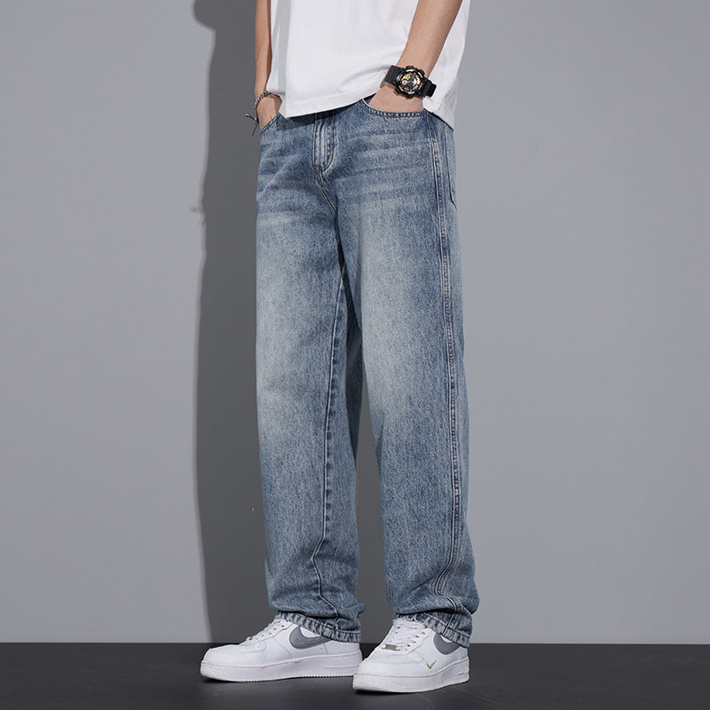 Men's Anti-wrinkle Comfortable Straight Jeans