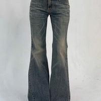 New-style Vintage Distressed Washed Denim Jeans That Flatter Your