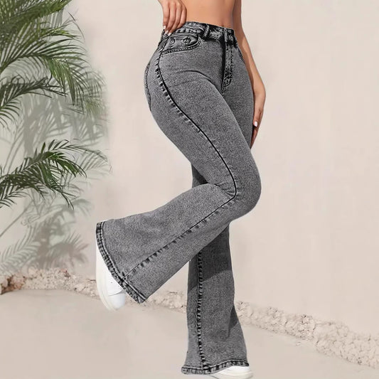 Denim Flared Jeans