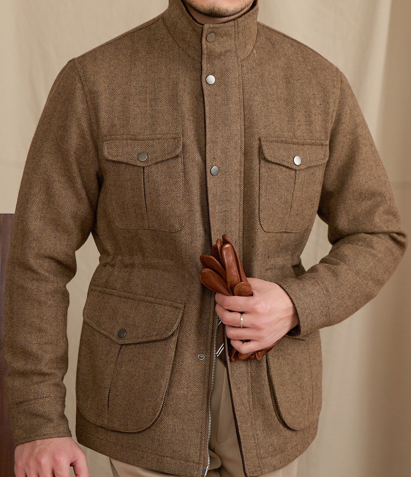 Mens Italian Thermal Jacket