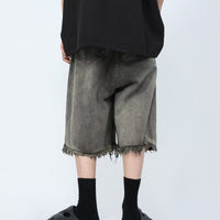 Mid-waist Zipper Jeans