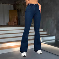 Minimalist Dark Blue Jeans