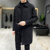 Men's Casual Trench Coat