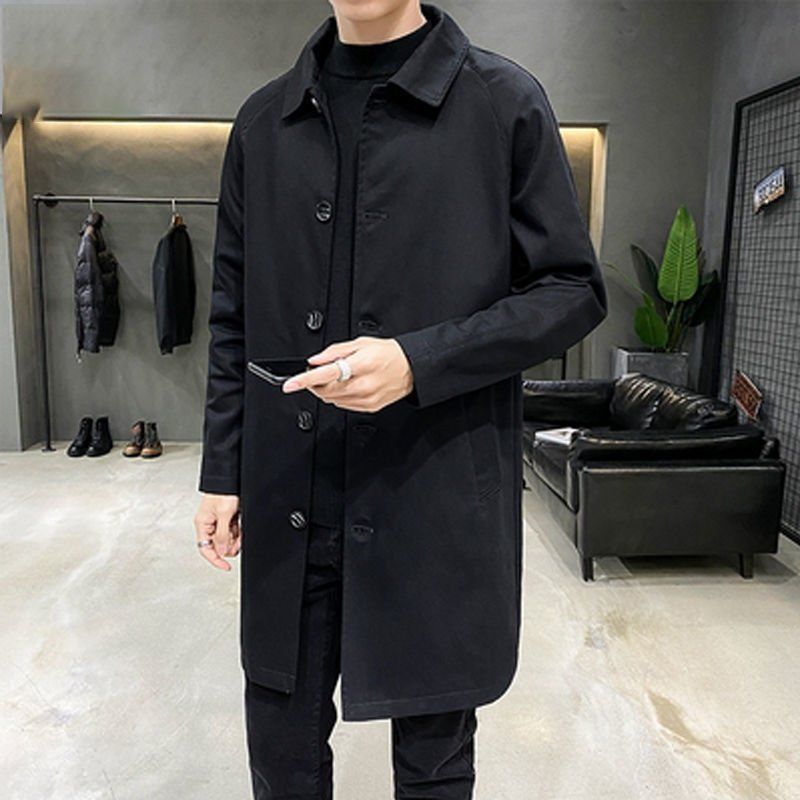 Men's Casual Trench Coat