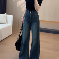 Flared Jeans For Women A-line Style, Autumn