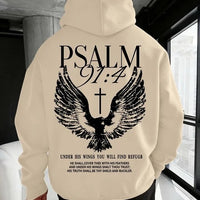 Casual Loose-fitting  Hooded Sweatshirt For Warmth