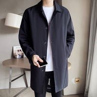 Men's Casual Trench Coat