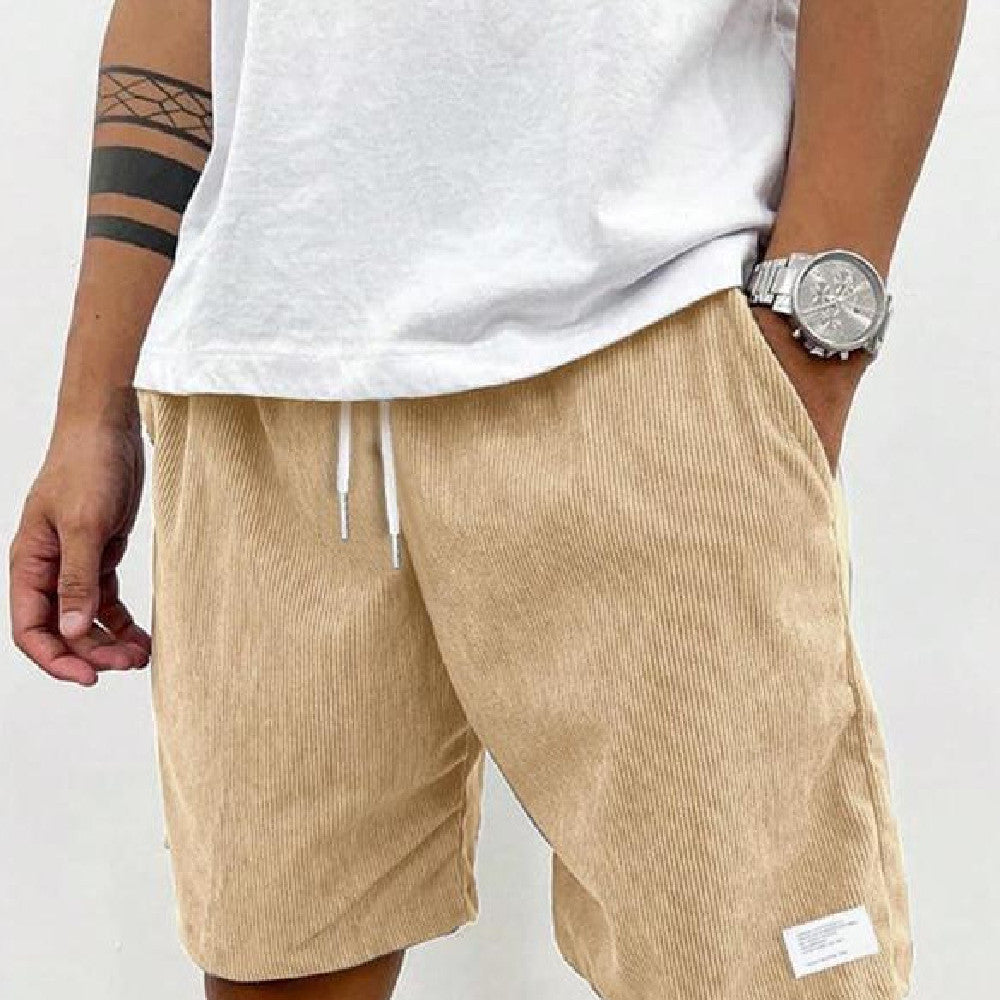 Solid Color Flip Men's Shorts