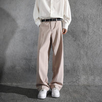 Mens Straight-leg Drapey Pants