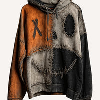 Fashion Casual Printed Polyester Sweater