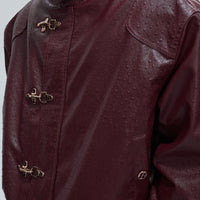 Padded Leather Jacket