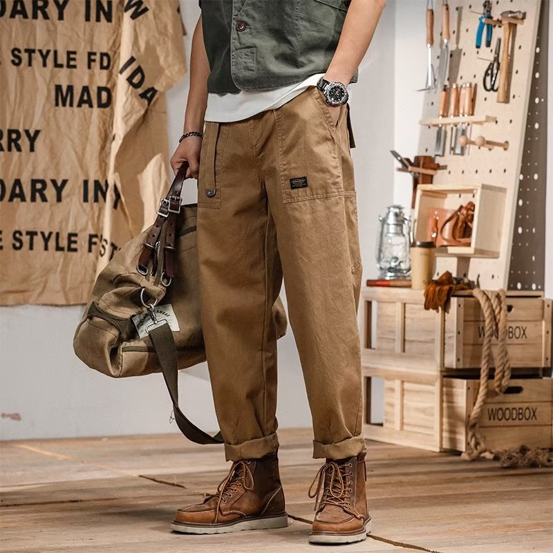 American Retro Casual cargo Pants