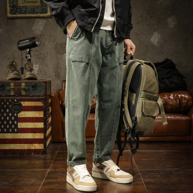 Men's Casual And Loose Retro Pants