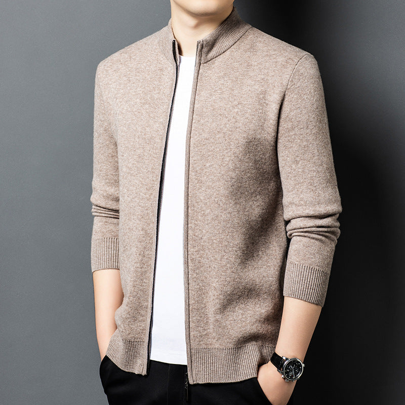 Men's Knitted Casual Jacket