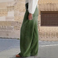 Womens Relaxed-fit Casual Jeans
