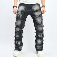 Mens Hip-Hop High-Street Jeans