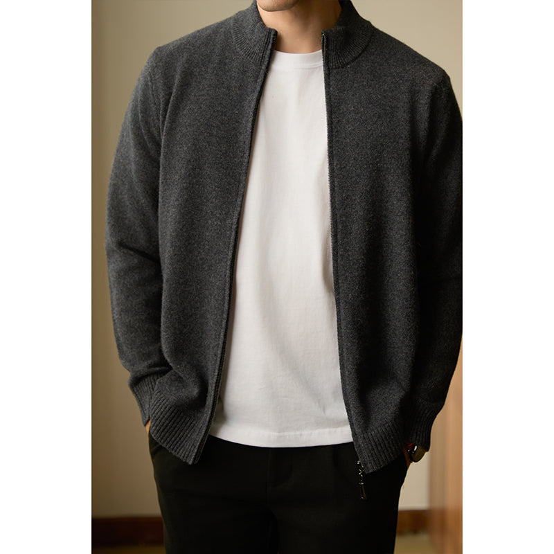 Men's Knitted Casual Jacket