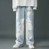 Tie Dyed Denim Pants