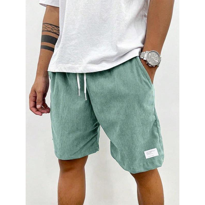 Solid Color Flip Men's Shorts