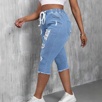Womens Slimming Ripped Jeans