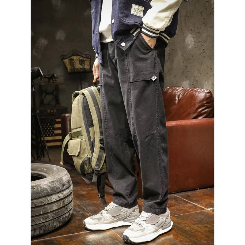 Men's Casual And Loose Retro Pants