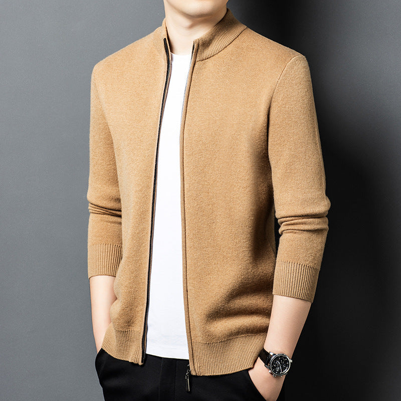 Men's Knitted Casual Jacket