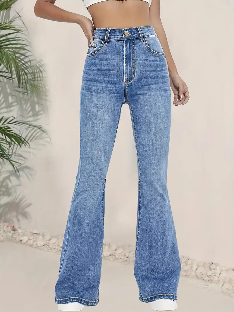 Stretchy Bootcut Jeans