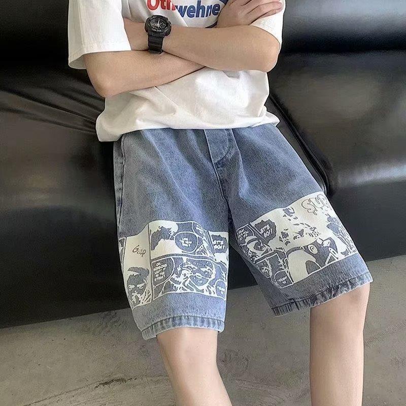 Men's Denim Shorts European