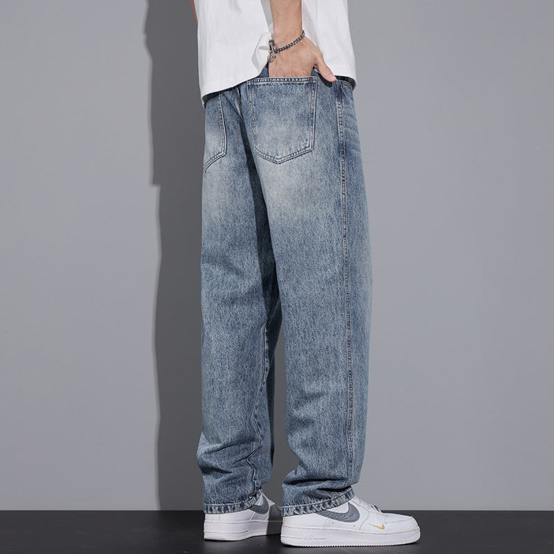 Men's Anti-wrinkle Comfortable Straight Jeans