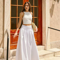 High-waisted Casual Womens Skirt