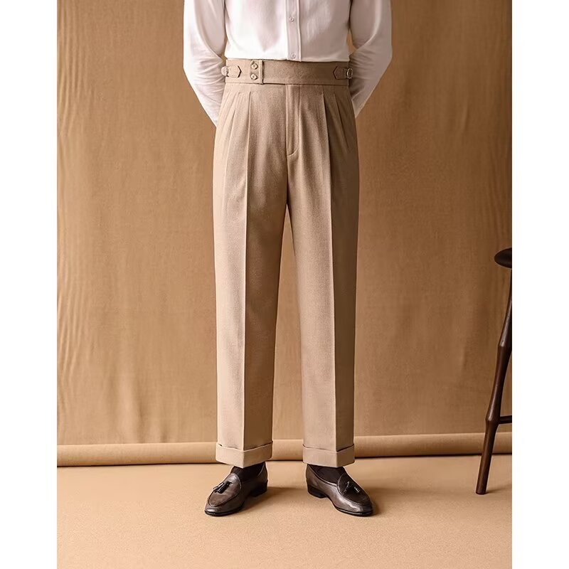Mens High-Waist Pants