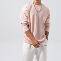 Striped Sports Hoodie With A Relaxed Fit And Dropped Shoulder Sleeves