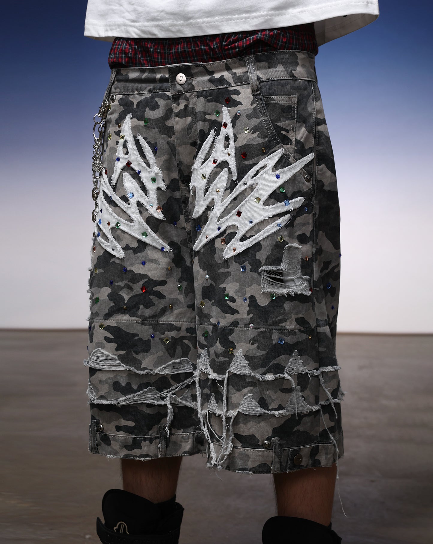 Men's Plus Size Cotton Summer New Cargo Shorts