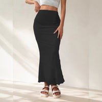 Summer High-Waisted Long Skirt