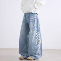 Advanced Sense Loose Slimming And All-matching Machete Mop Pants
