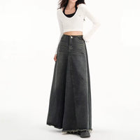 Retro Denim Skirt