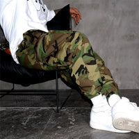 Retro High Street Camouflage Men Pants