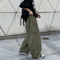 Straight-leg, Oversized Pants