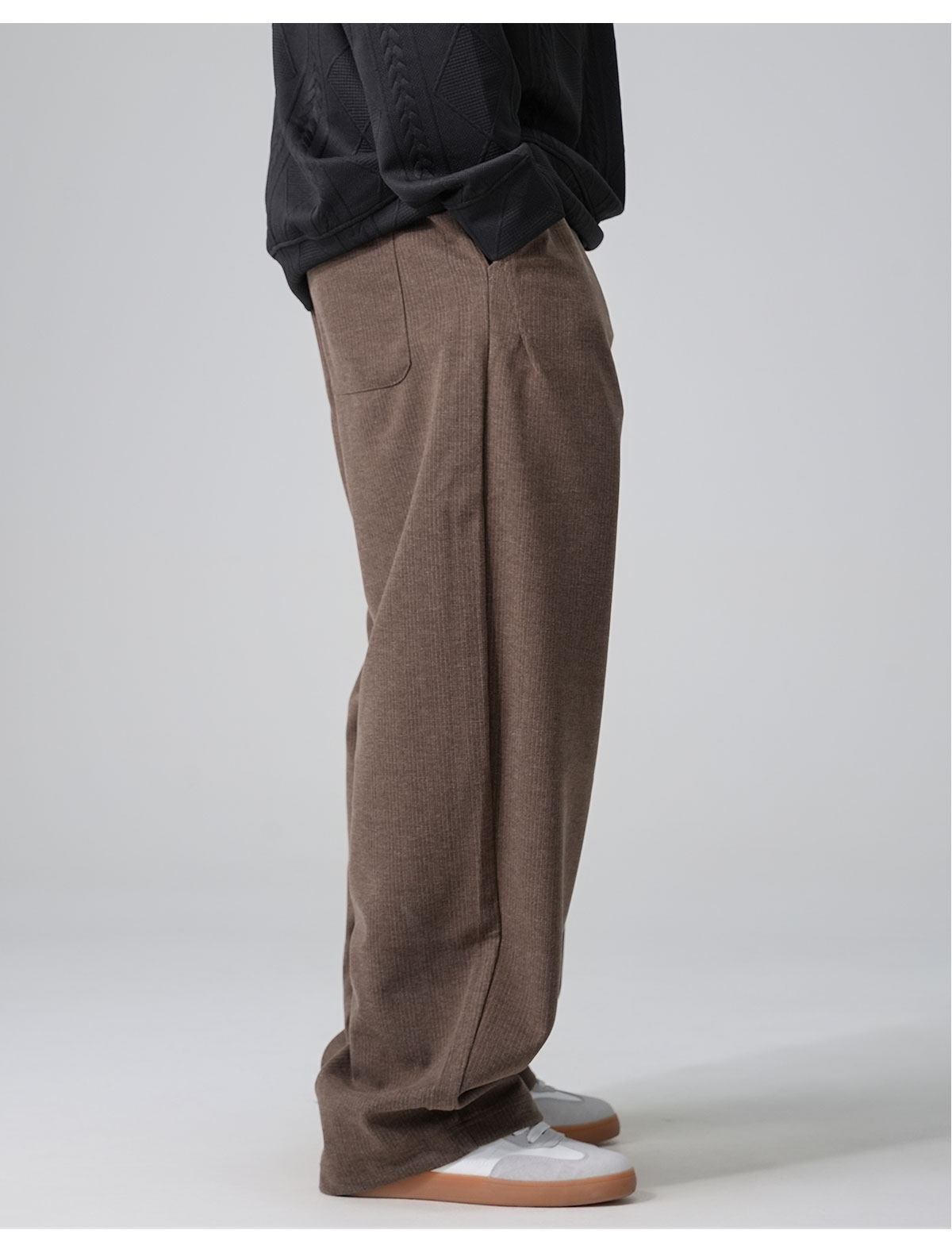 Mens Drawstring Casual Pant