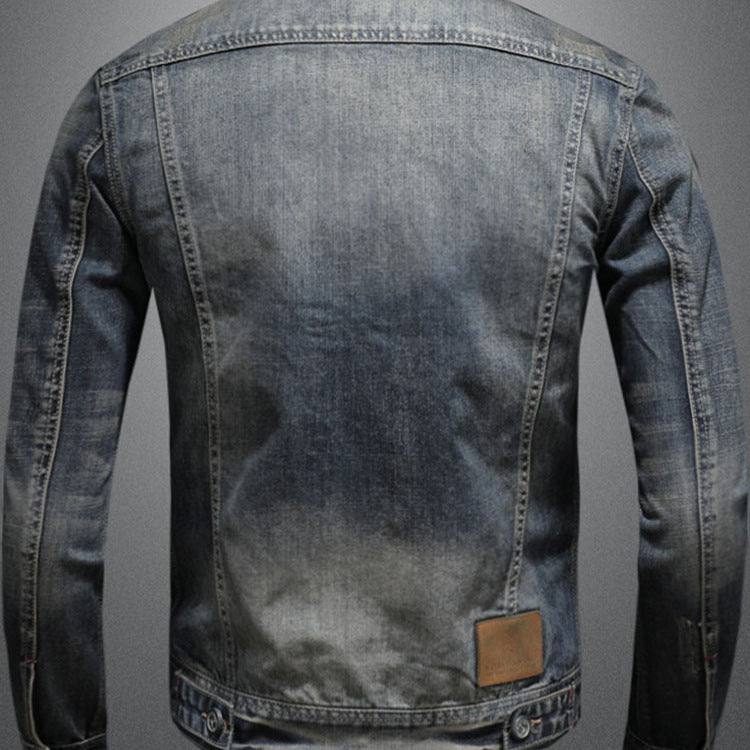 Mens Vintage Classic Denim Jacket