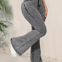 Denim Flared Jeans