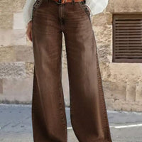 Womens Relaxed-fit Casual Jeans