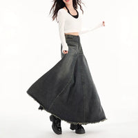 Retro Denim Skirt